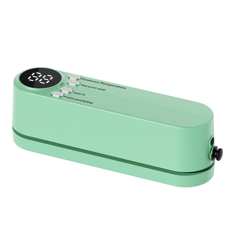 Mini Wireless Fully Automatic Vacuum Sealing Machine Household Small Portable Food Packaging Plastic Sealing Machine