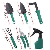 Ten-piece gardening tool set