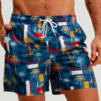 Men's Four Seasons Leisure 3D Printed Beach Shorts