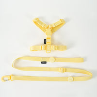 Korean Version Of Cat And Dog Pet Macaron H-type Collar Chest Back Lead Rope