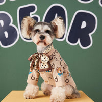 Pet Teddy Schnauzer Pomeranian Sweater Cardigan